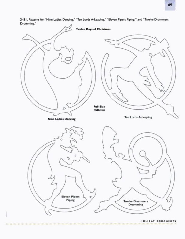 Трафареты для выпилива