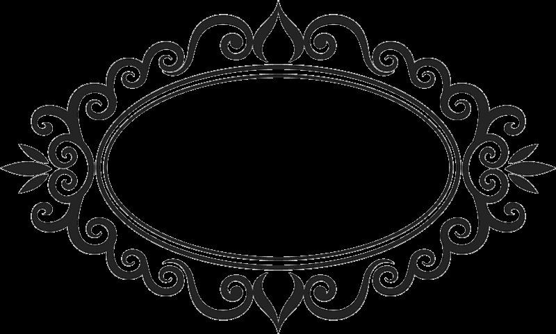 Орнамент в овале