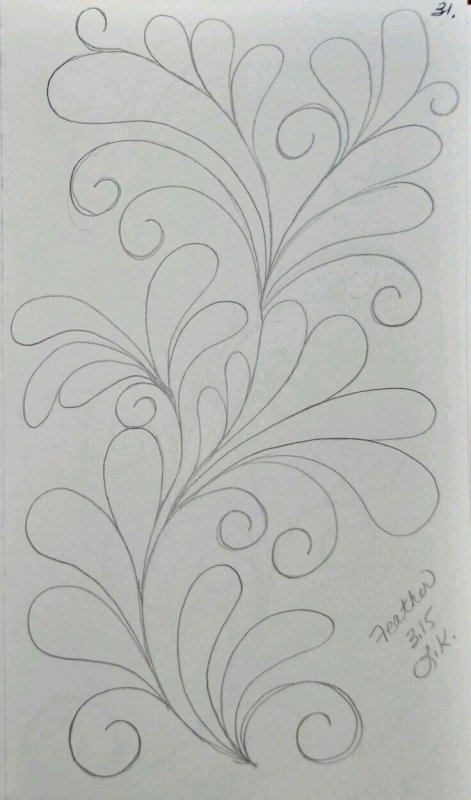 Узоры для джутовой филиграни