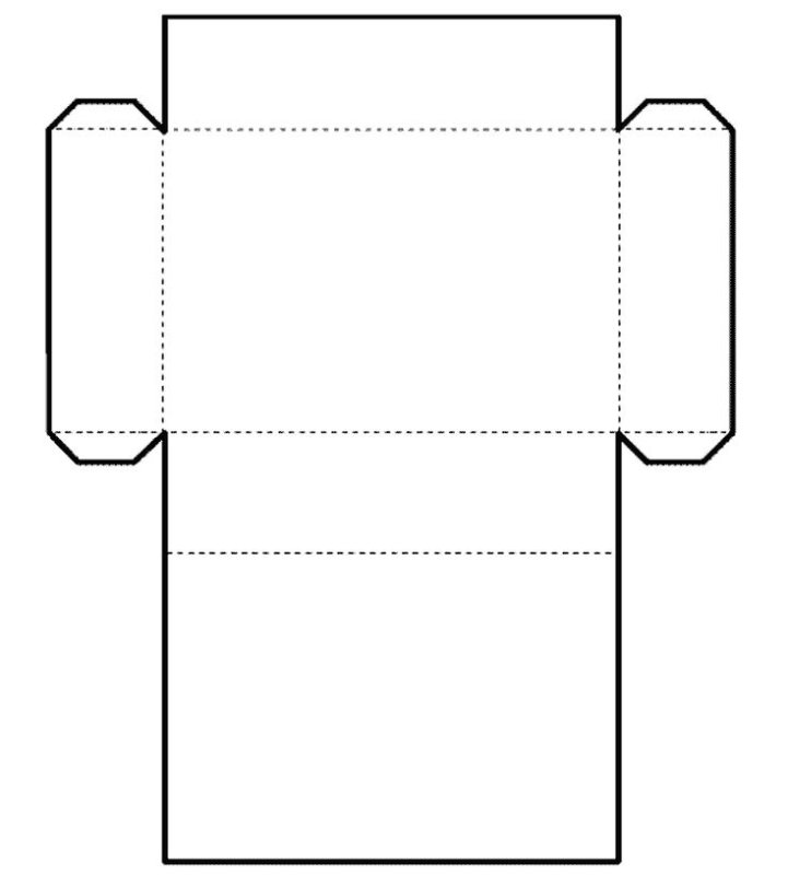 Макет коробочки