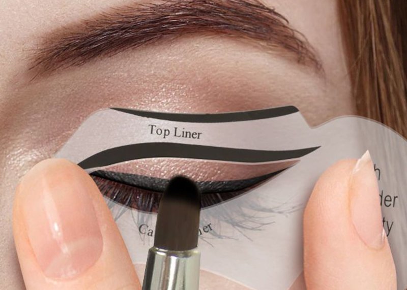 Трафарет для стрелок для глаз