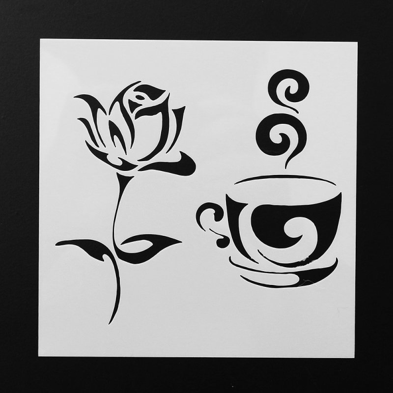 Трафареты для декора стен