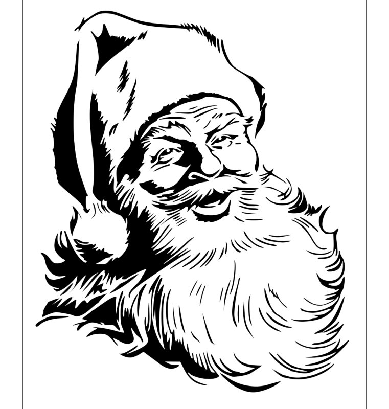 Портрет Деда Мороза