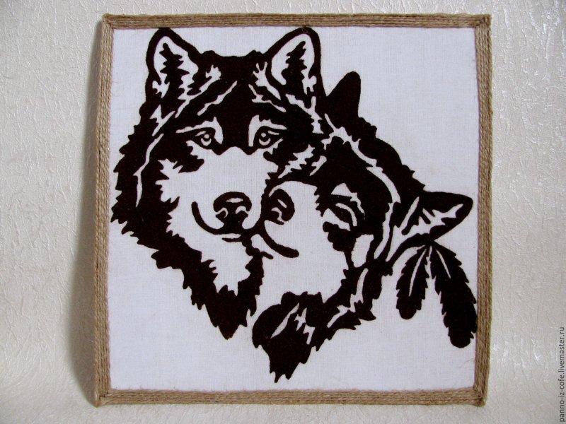 Панно Выжигание