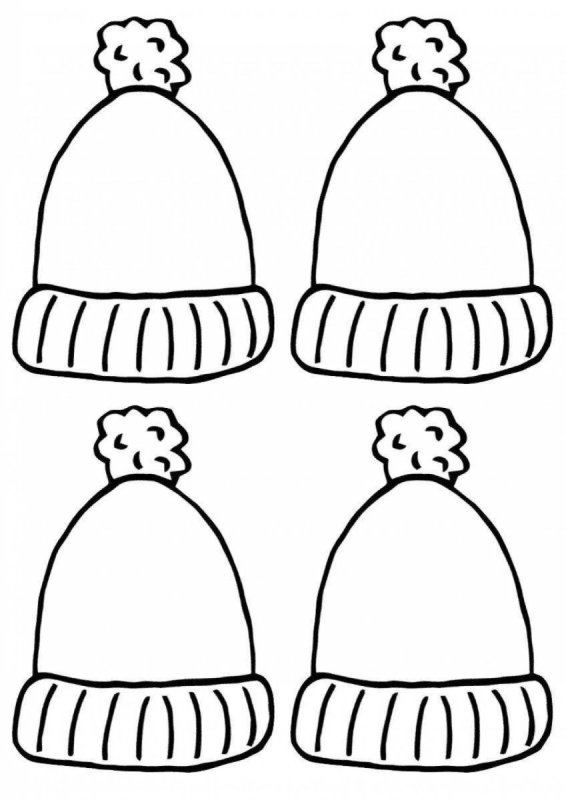 Шапка раскраска