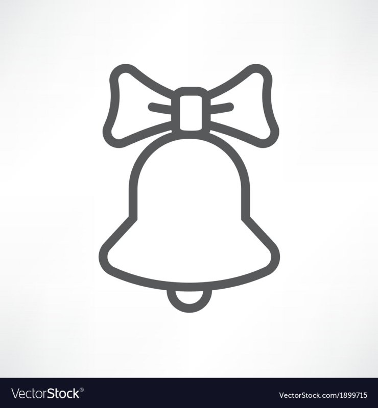 Колокольчик контур