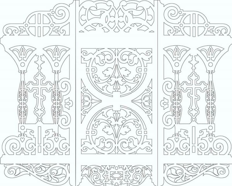 Пропильная резьба вектор