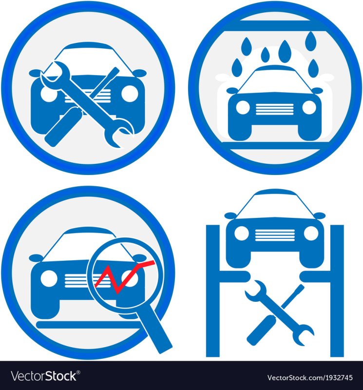 Значки авторемонта