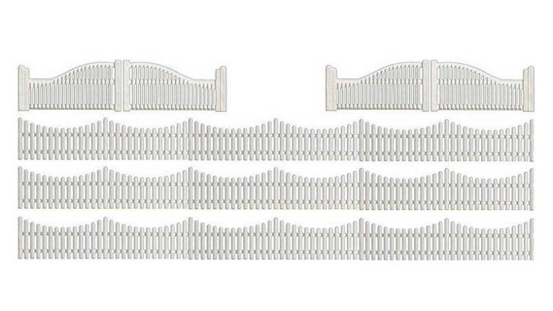 Забор шаблон