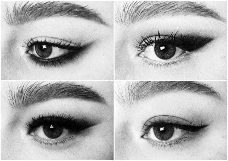 Стрелки карандашом для нависшего века