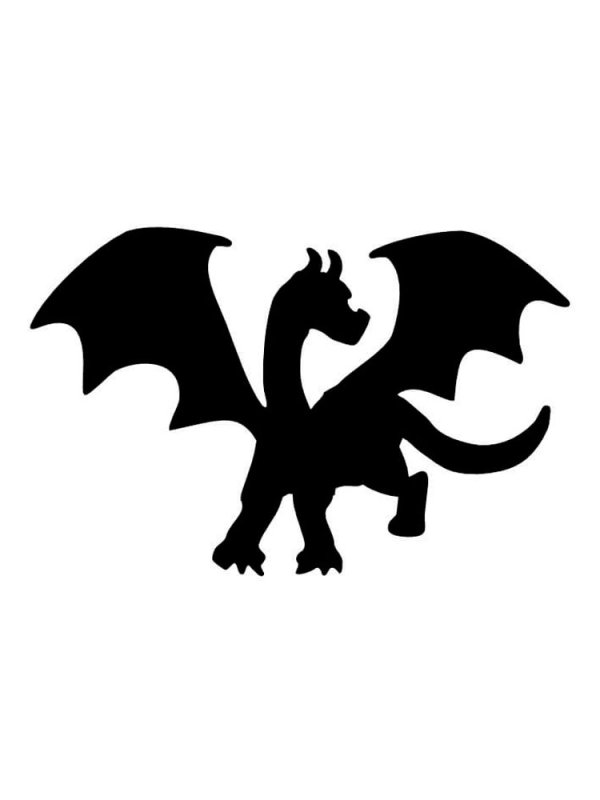 Дракон для вырезания