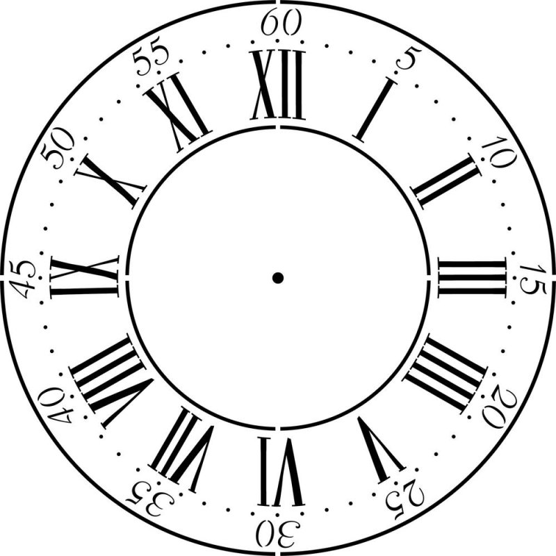 Циферблат часов