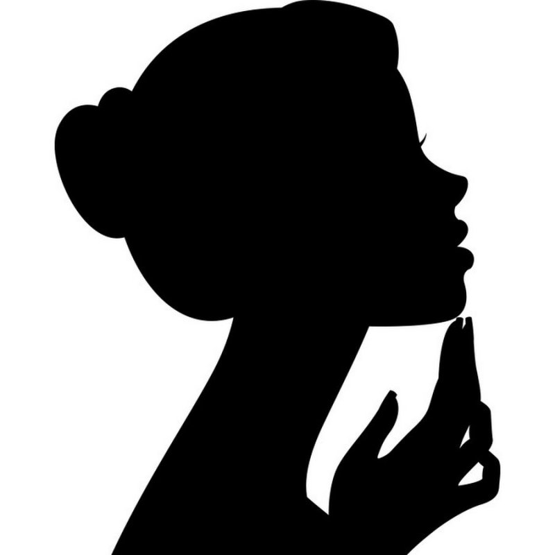 Силуэт лица