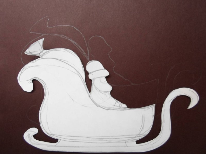 Сани "Деда Мороза"