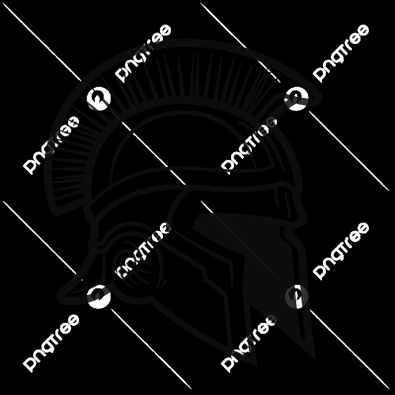 Спартанский шлем тату