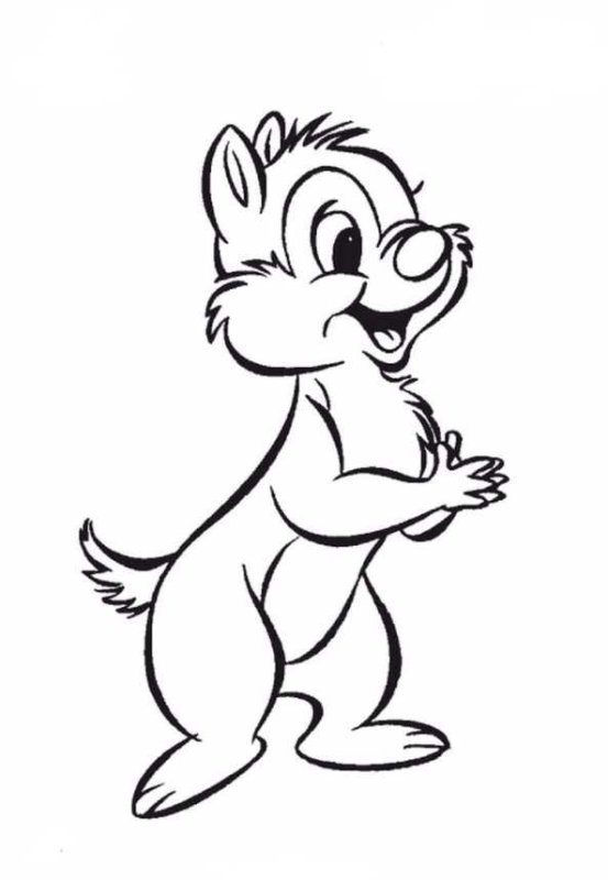 Раскраска животные из мультиков