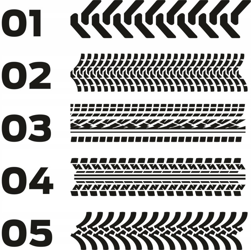 Узор протектора шин