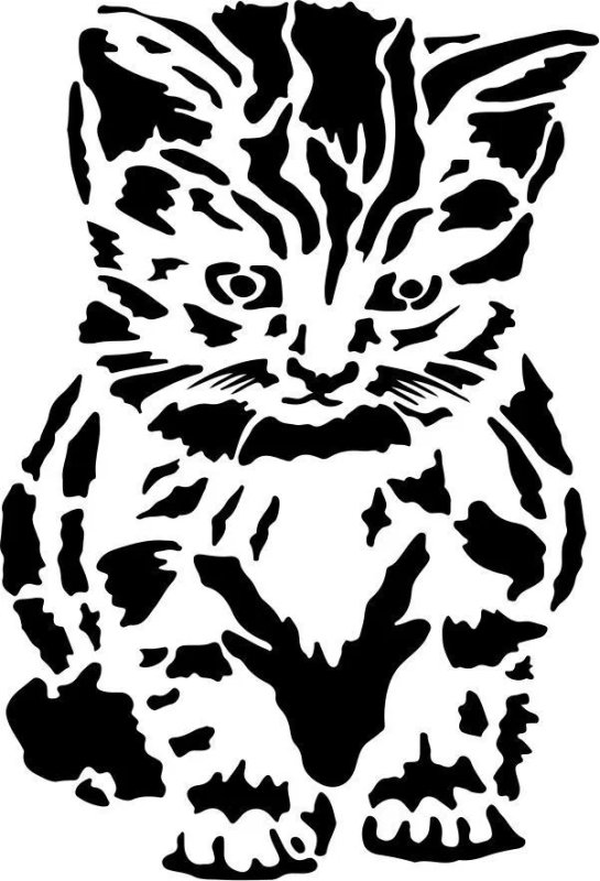 Трафареты животных