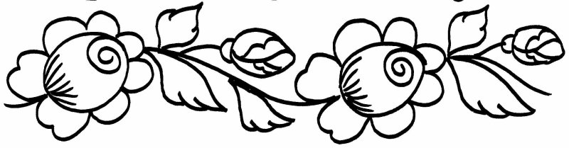 Рисунок узор в полосе