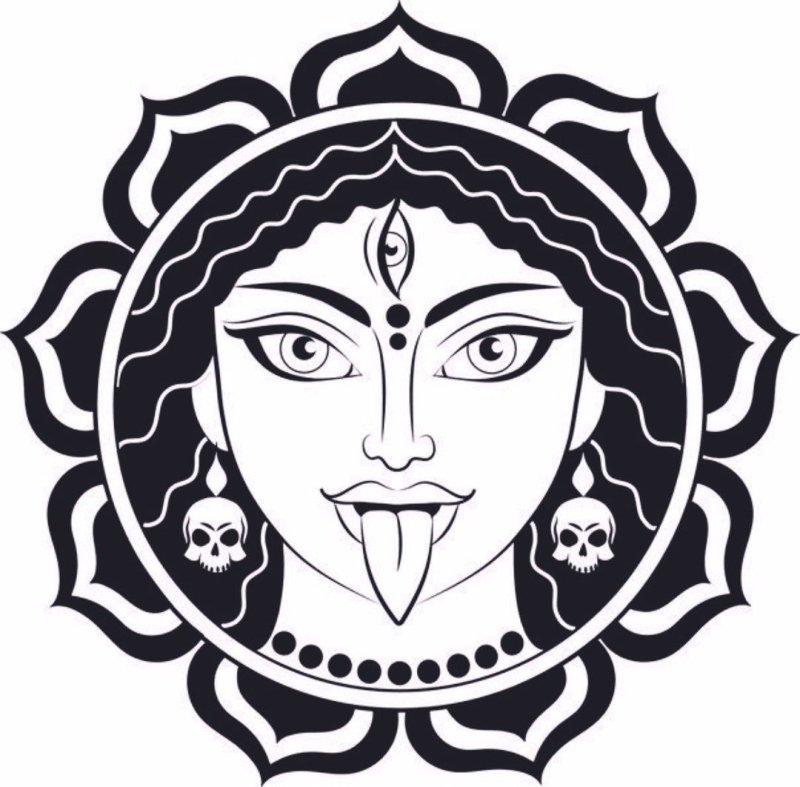 Богиня Кали Индия