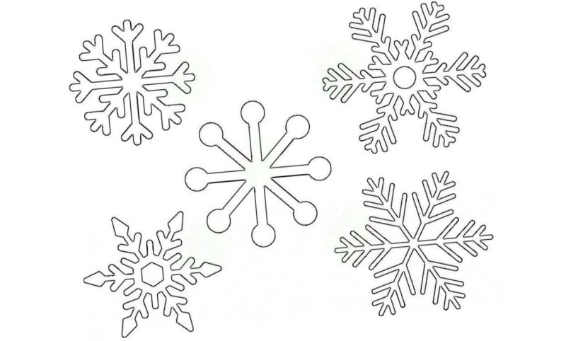 Снежинка рисунок