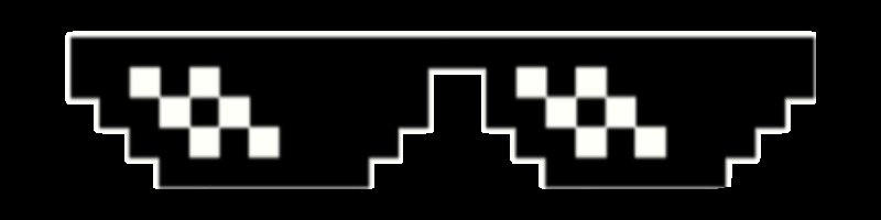 Пиксельные очки