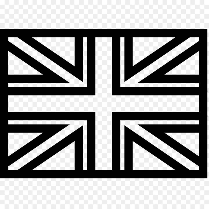 Британский флаг раскраска