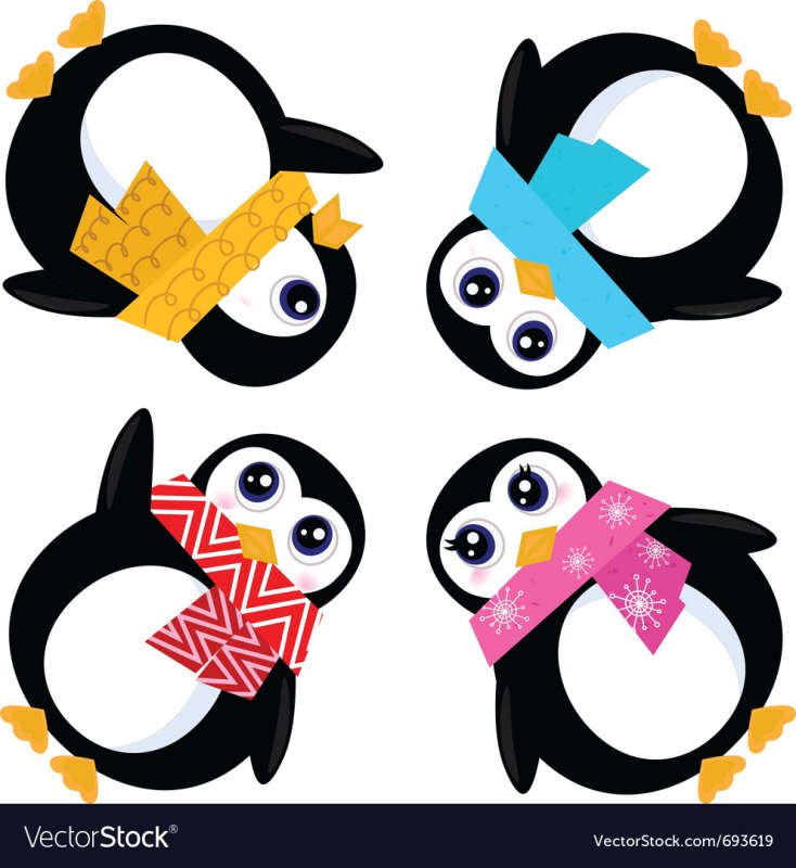 Пингвин стилизация