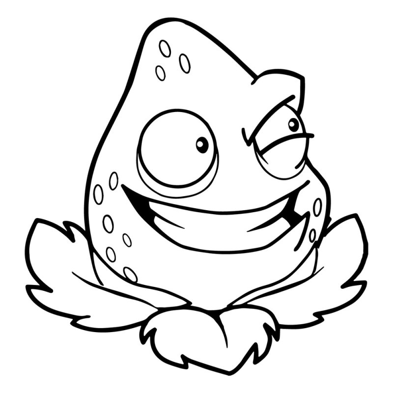 Растения из зомби против растений раскраска