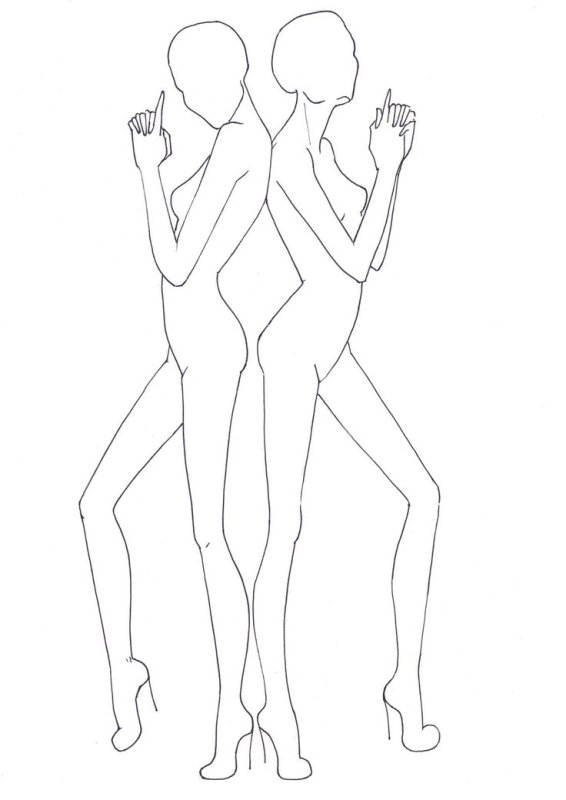 Манекены для рисования позы