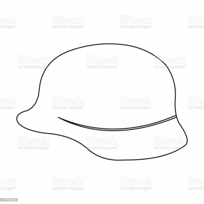 Каска Военная раскраска