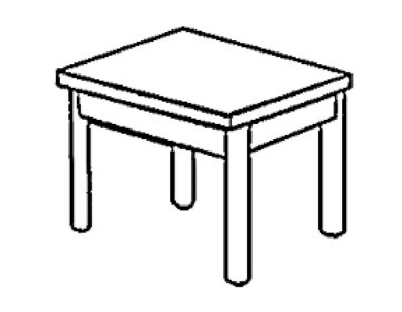 Стол рисунок