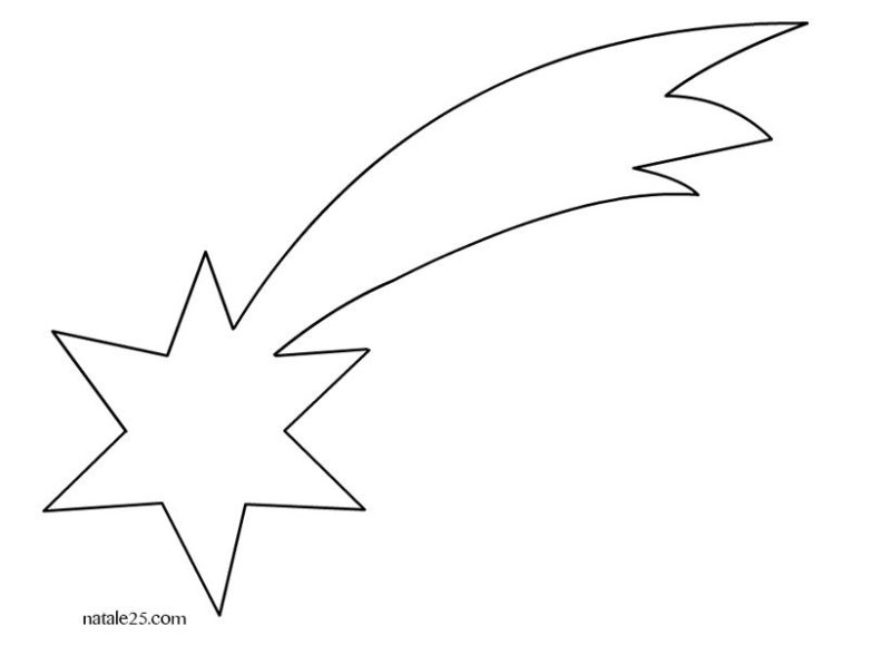 Трафарет звезды