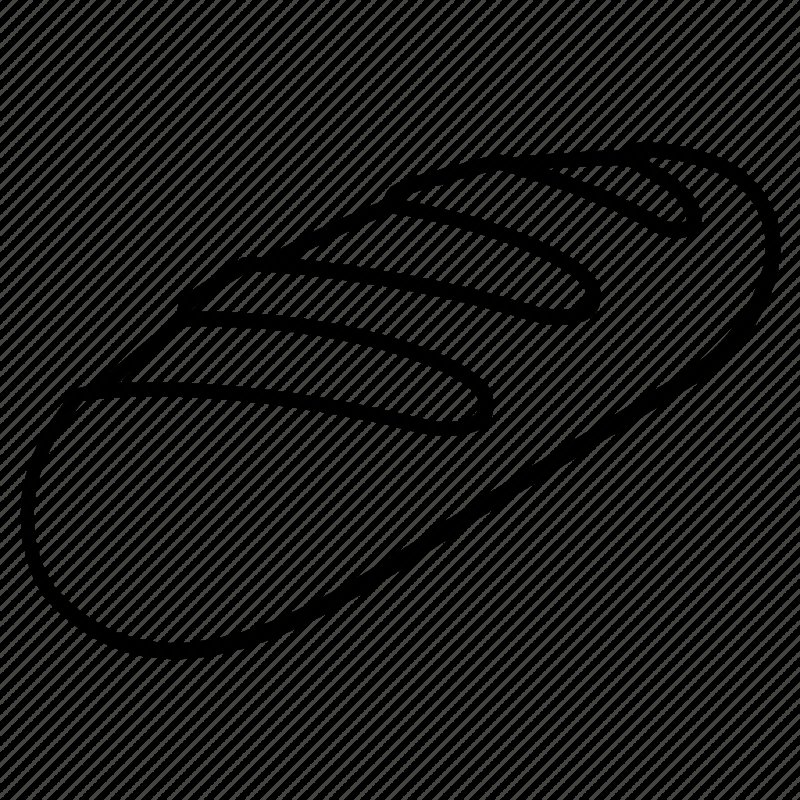 Хлеб раскраска для детей