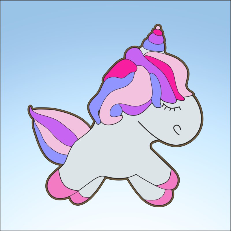 Пряник Единорог