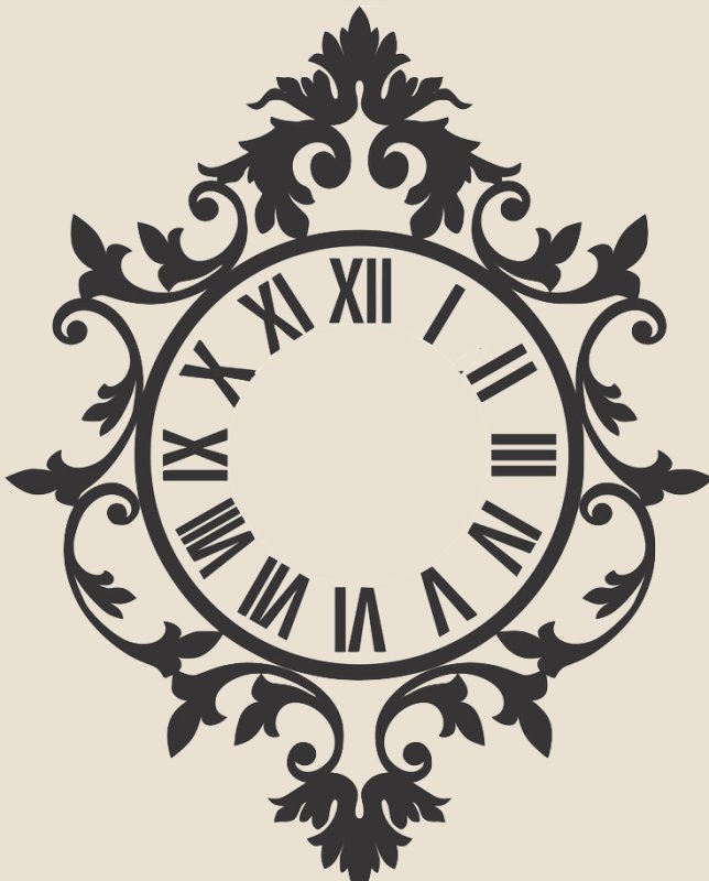 Узор для циферблата