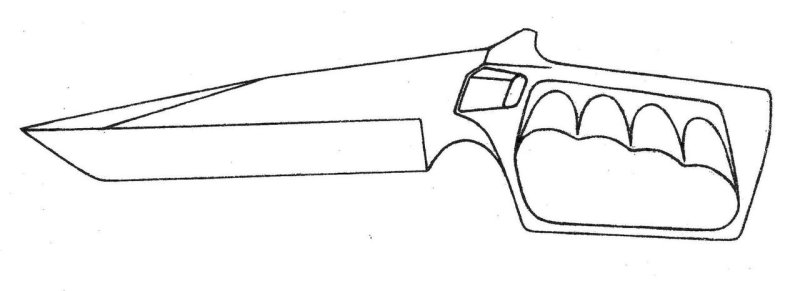 Оружие рисунок легкий