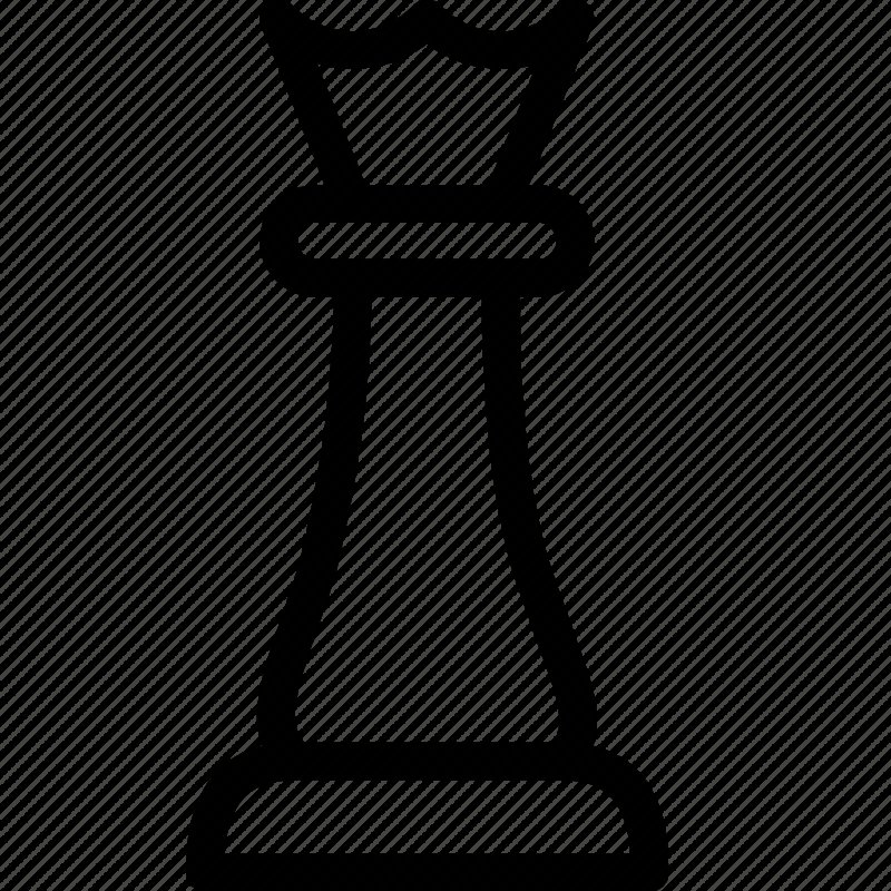 Фигура ферзь в шахматах рисунок