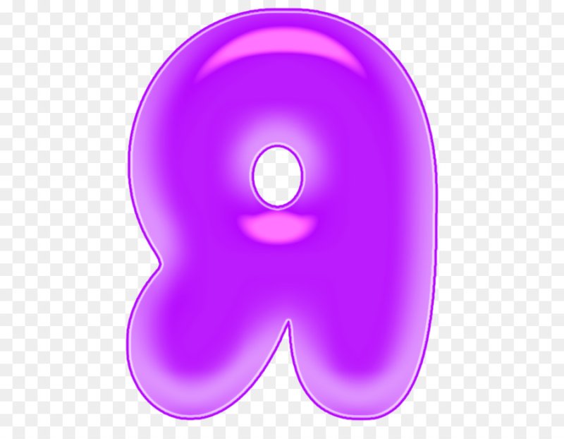 Красивые разноцветные буквы