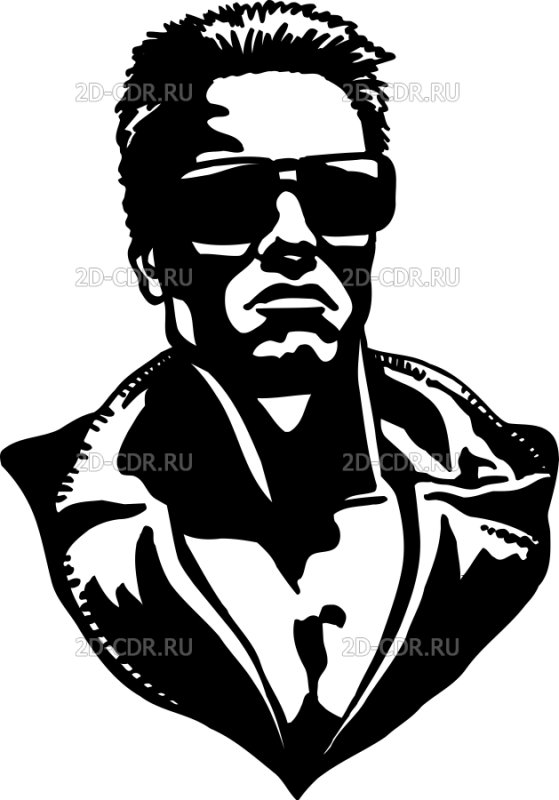 Арнольд Шварценеггер вектор