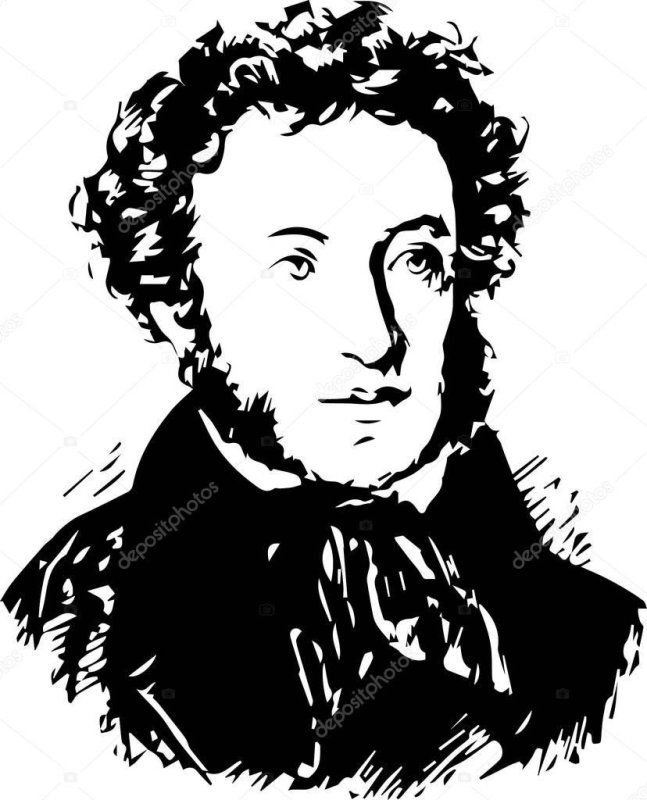 Александр Сергеевич Пушкин автопортрет