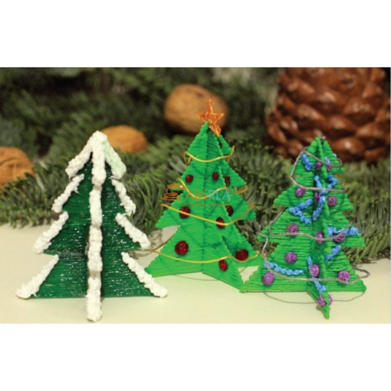 Елочка 3д ручкой