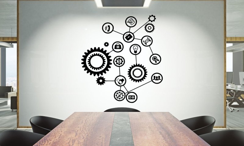 Декор на стену в офис