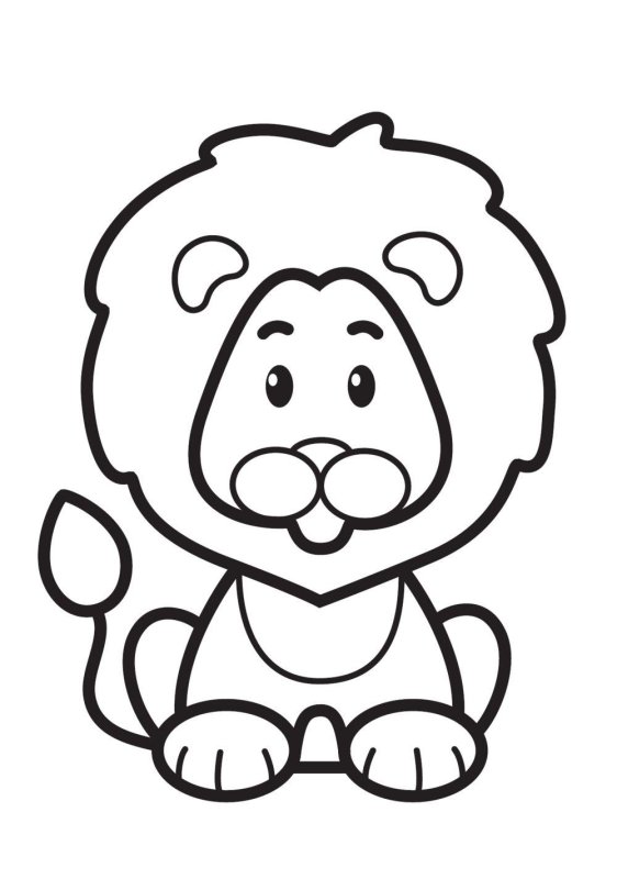 Раскраски для самых маленьких