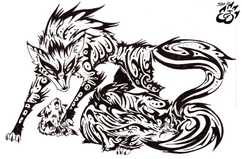 Лиса для выжигания