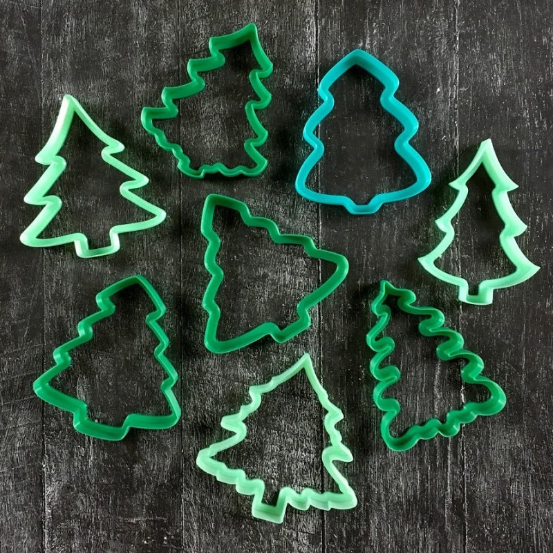 Елка №4 (10х10 см)