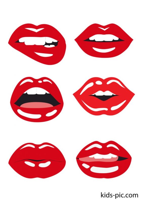 Губы для фотосессии