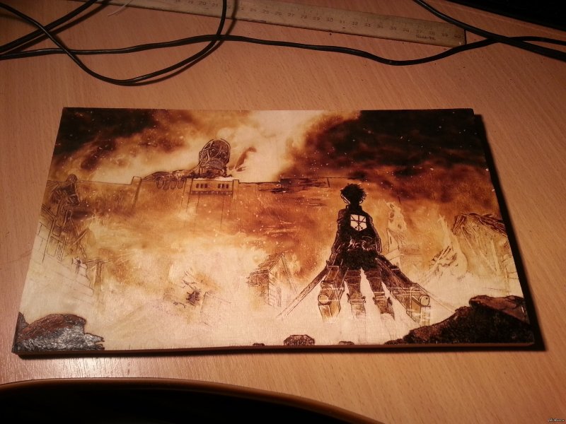 Картины Выжженные по дереву