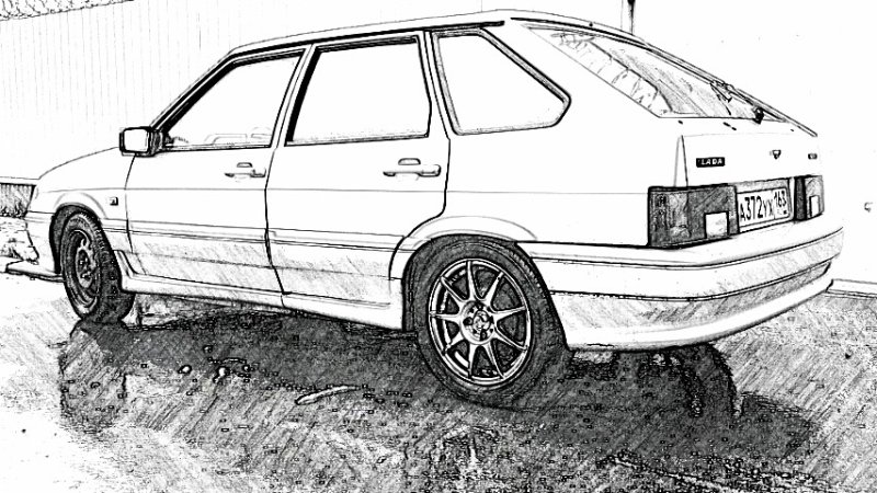 Лада 2114 распечатка