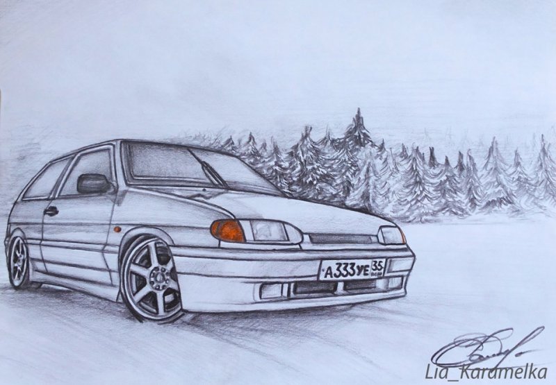 Рисунки БПАН ВАЗ 2114